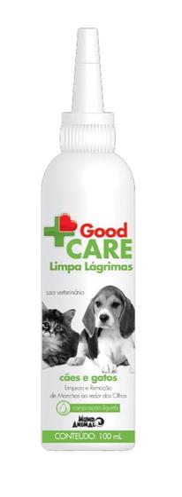 Imagem de Limpa Lagrimas 100 ml higiene Cães e Gatos Mundo Animal