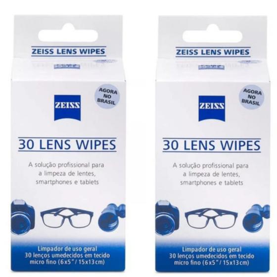 Imagem de Limpa Lentes Zeiss 60 Lenços