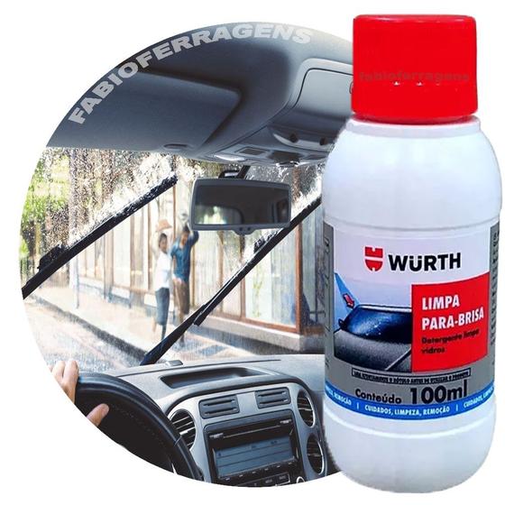 Imagem de Limpa Parabrisa  Alta Performance De 100ml - Wurth