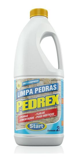 Limpa Pedras E Pisos Rústicos Pedrex 2 Litros - Start Menor preço em Limpa Pedras E Pisos Rústicos Pedrex 2 Litros - Start