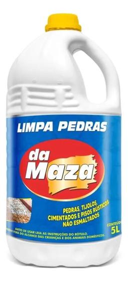 Imagem de Limpa Pedras, Pisos Rústicos, Tijolos E Cimentados 5l - Maza