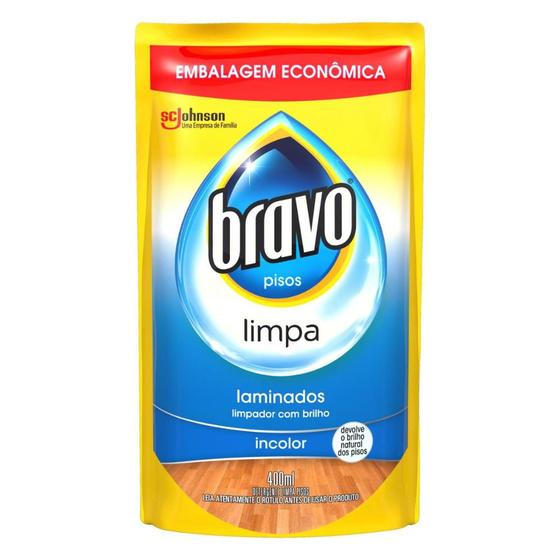 Imagem de Limpa-Pisos Laminados Bravo com Brilho 400ml