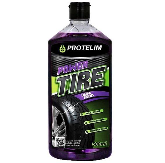 Imagem de Limpa Pneus Power Tire 500Ml Protelim