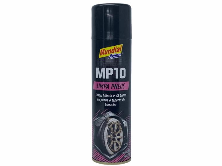 Imagem de Limpa Pneus Spray Aerossol Limpa Hidrata e da Brilho 300ML Mundial Prime