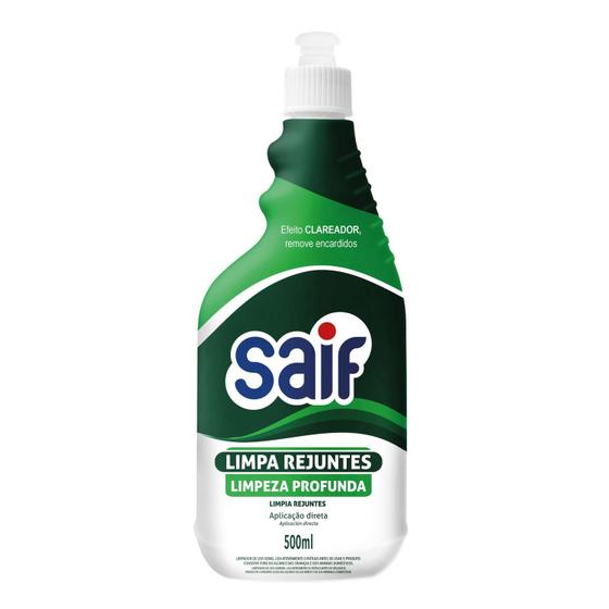 Imagem de Limpa rejuntes com bico aplicador saif 500ml