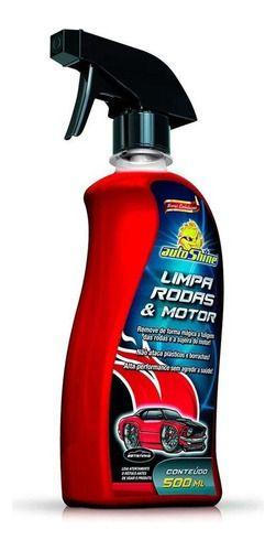 Imagem de Limpa Rodas Automotiva E Motor De Carro Bts 500ml