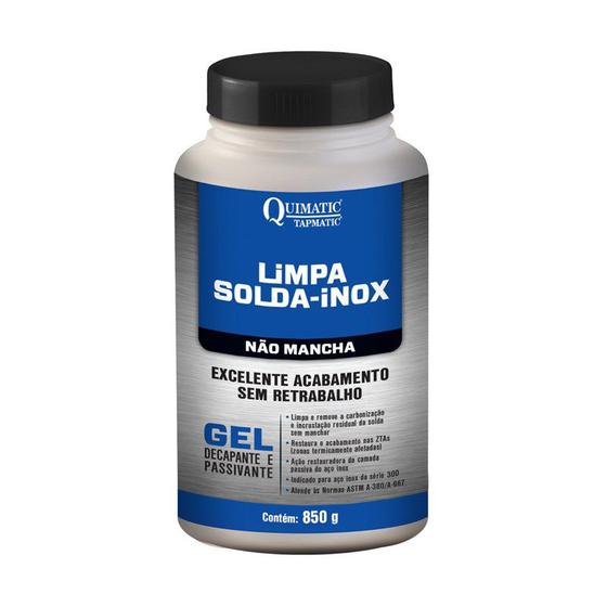 Imagem de Limpa Solda Inox Não Mancha Gel 850G LS1 Tapmatic