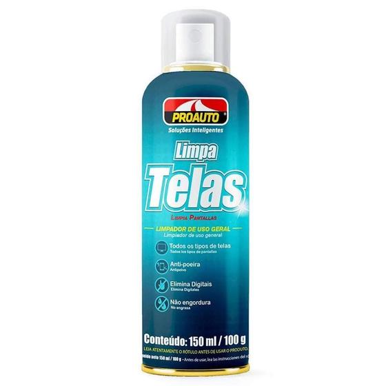 Imagem de Limpa Telas 150ml 100g ProAuto 2378