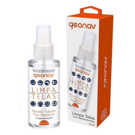 Imagem de Limpa Telas Para Smartphones Geonav 120ML - SC120ML