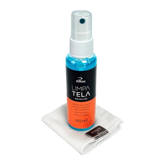 Limpa Telas Reliza Antibactérias com Flanela Microfibra, Sem Álcool - 412 Menor preço em Limpa Telas Reliza Antibactérias com Flanela Microfibra, Sem Álcool - 412