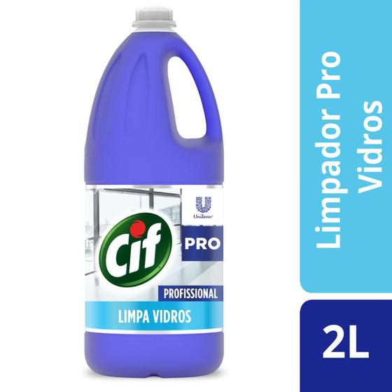 Imagem de Limpa-Vidro Cif Profissional Secagem Ultrarrápida 2L