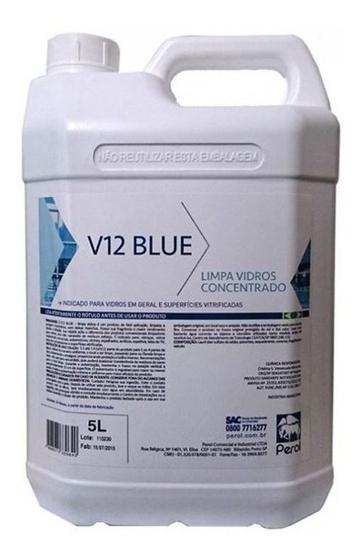 Imagem de Limpa Vidros Concentrado V12 Blue Perol