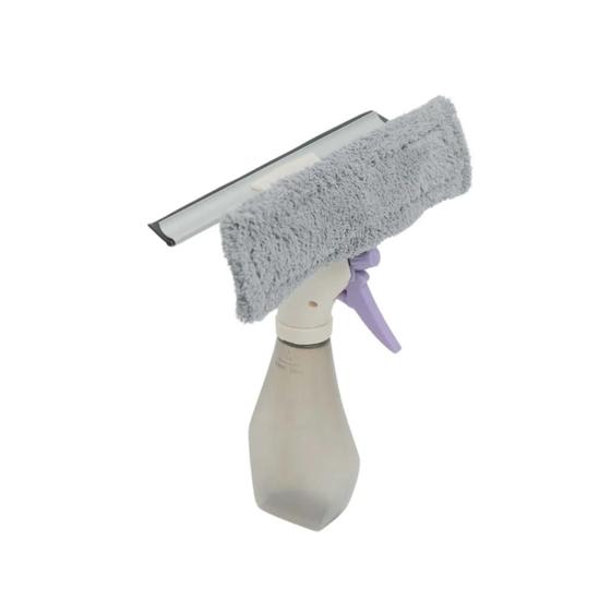 Imagem de Limpa Vidros Microfibra Rodo Spray Com Reservatório Limpeza