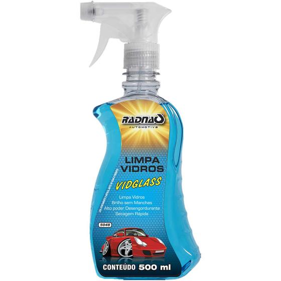 Imagem de Limpa Vidros Vidglass Radnaq 500ml RQ5048