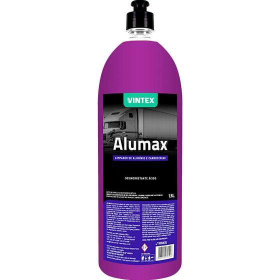 Imagem de Limpador Automotivo Limpa Aluminio Solupan Alumax Roda Bau Caminhão Camionete 1,5L Vonixx