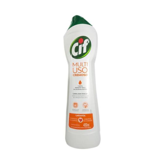 Imagem de Limpador Cremoso Limpeza Profunda Laranja 450ml