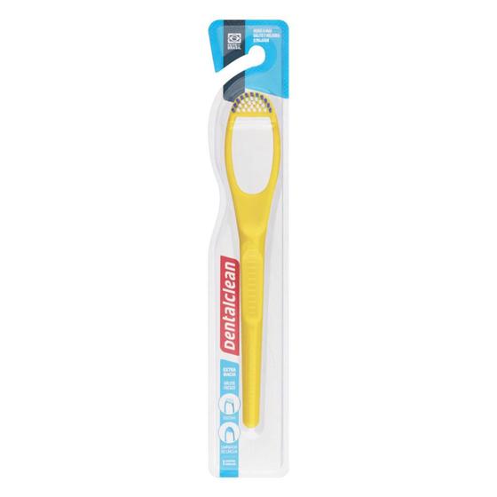 Imagem de Limpador de Língua Hálito Fresco DentalClean Com Cerdas - Rosa