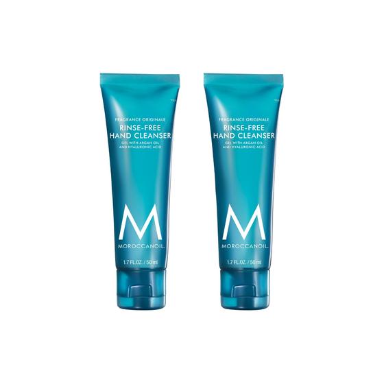 Imagem de Limpador de Mãos Moroccanoil sem Enxágue (50ml) - Kit com 2 Unidades - Com Ácido Hialurônico