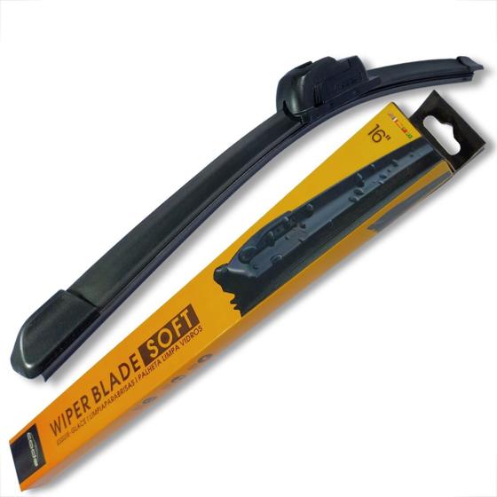 Imagem de Limpador De Para Brisa Palheta Automotiva Soft Gancho 16 Polegadas 41cm Universal Chuva ProteÇÃo Uni