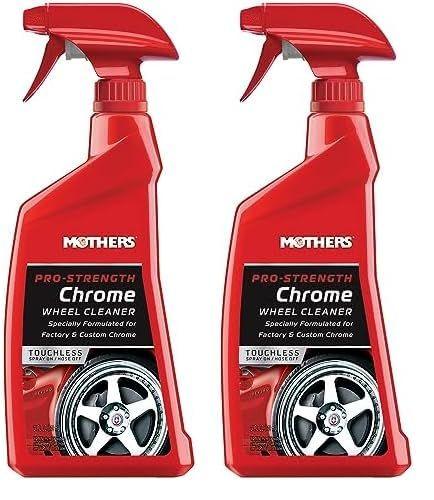 Imagem de Limpador de rodas Mothers Pro-Strength Chrome 710 ml (pacote com 2)