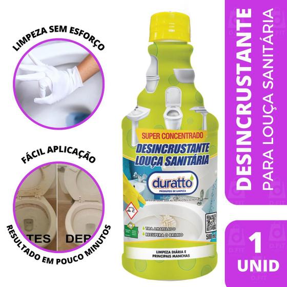 Imagem de Limpador Desincrustante para Louça Sanitaria Duratto 500 ml