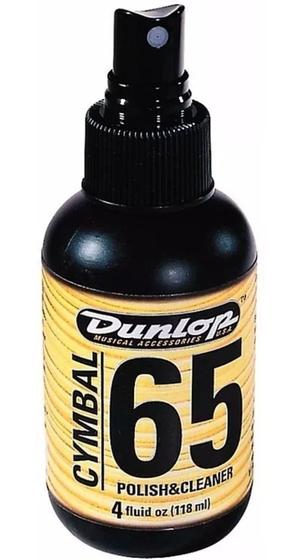 Limpador Dunlop F65 Polidor De Pratos Spray Menor preço em Limpador Dunlop F65 Polidor De Pratos Spray