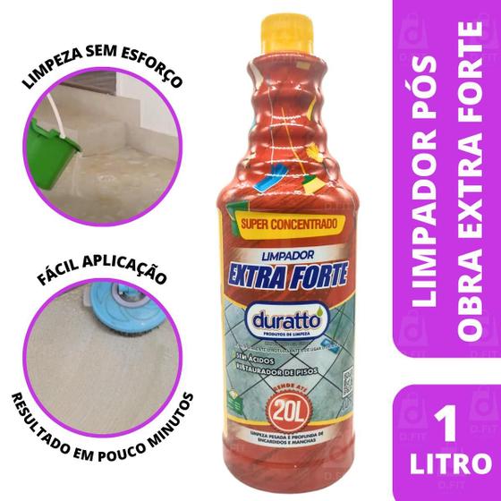 Imagem de Limpador Extra Forte Para Pisos Duratto 1Lt