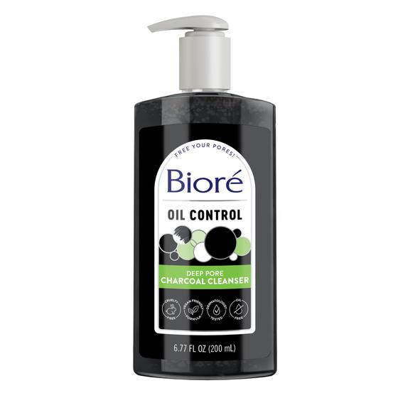 Imagem de Limpador facial Bioré Deep Pore Charcoal Face Wash 200mL