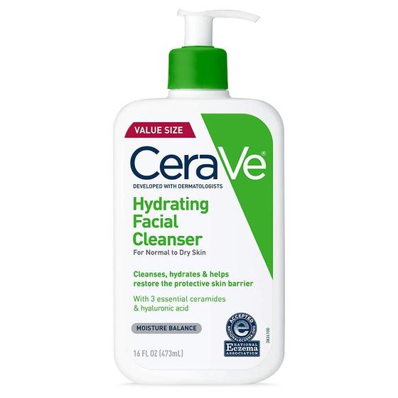 Imagem de Limpador Facial CeraVe Hidratante 473ml com Ácido Hialurônico