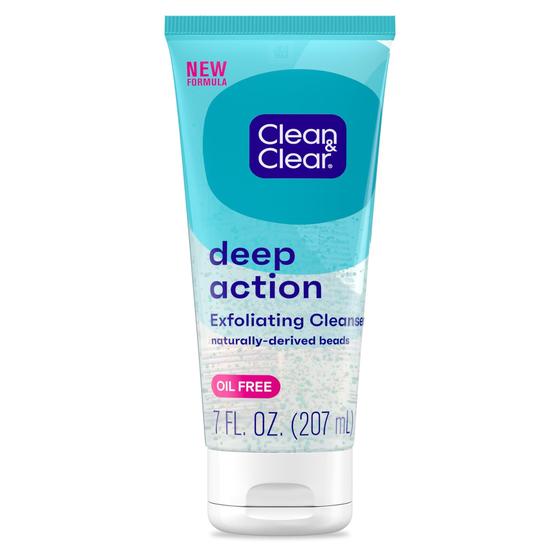 Imagem de Limpador facial Clean & Clear, sem óleo, ação profunda, 200 ml