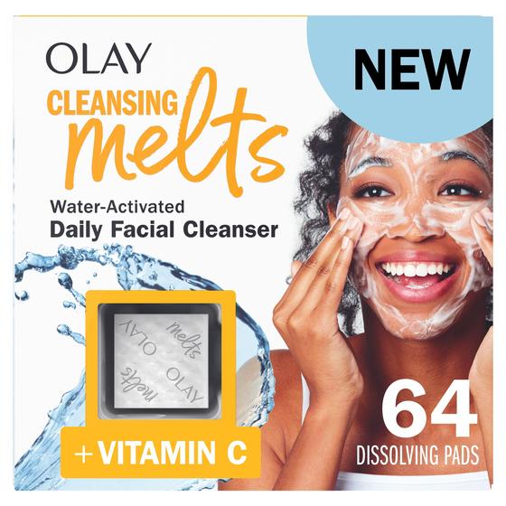 Imagem de Limpador facial Cleansing Melts Olay Vitamin C 64 pastilhas