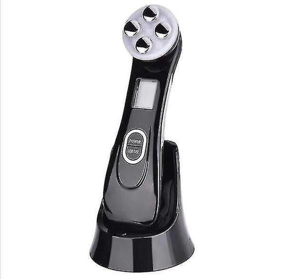 Imagem de Limpador Facial Multifuncional com Microcorrente e Íons - Instrumento de Beleza