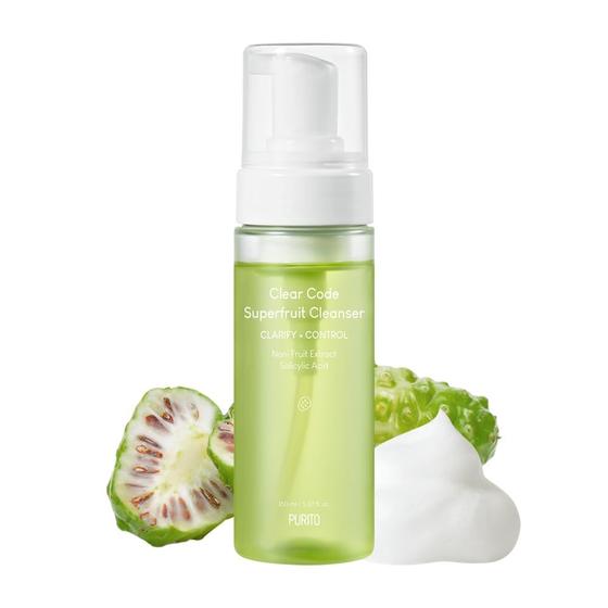 Imagem de Limpador Facial PURITO Clear Code Superfruit 150ml - Com Extrato de Noni