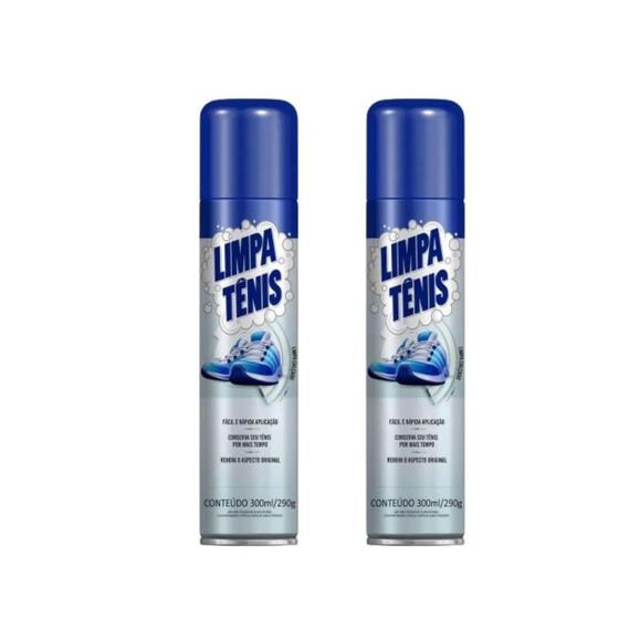 Imagem de Limpador Limpa Tênis Petroplus Facil Aplicação 300ml KIT C/ 2 unid