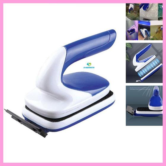 Limpador magnetico com raspador de algas,vidro de 10-16 mm Menor preço em Limpador magnetico com raspador de algas,vidro de 10-16 mm