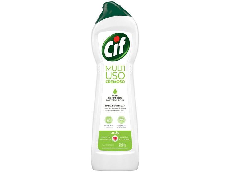 Imagem de Limpador Multiuso Cif Cremoso Limão - 450ml