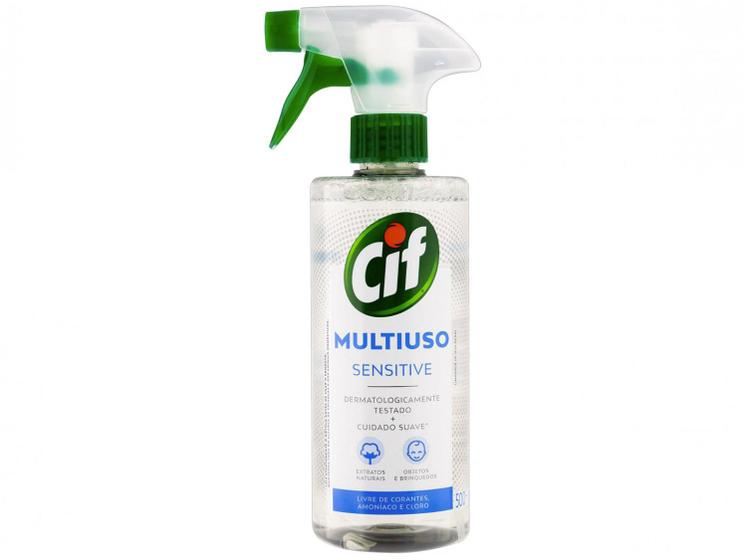 Limpador Multiuso Cif Sensitive Menor preço em Limpador Multiuso Cif Sensitive