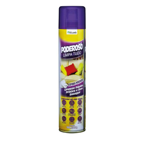 Imagem de Limpador Multiuso Espuma Poderoso Limpa Tudo Espuma Poderosa Kelldrin 300ml