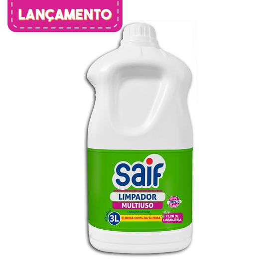 Imagem de Limpador multiuso flor de laranjeira 3l saif