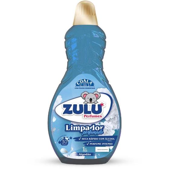 Imagem de Limpador Multiuso Zulu Algodao 1L CX.C/12