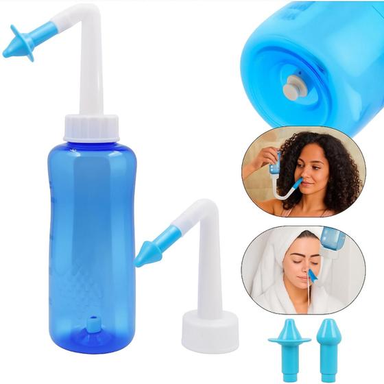 Imagem de Limpador Nasal Original para Sinusite com Frasco de 300ml