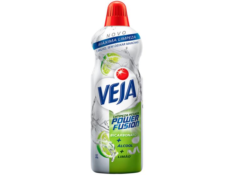 Limpador para Pisos Veja Power Fusion Limpeza Menor preço em Limpador para Pisos Veja Power Fusion Limpeza