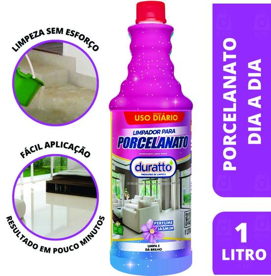 Imagem de Limpador para porcelanato uso diario 1l duratto jasmin