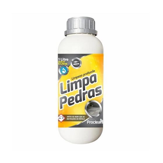 Imagem de Limpador Pedras 1L Rende Até 5Lts Desincrustante Ácido Proclean