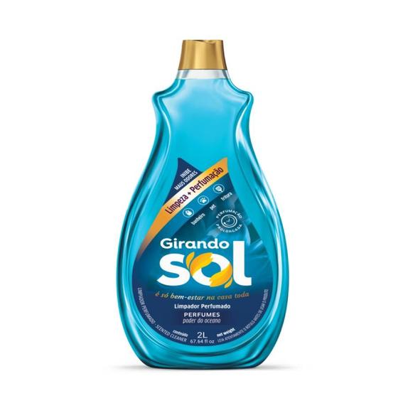Imagem de Limpador Perfumado 2 Litros Girando Sol Poder do Oceano