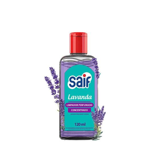 Imagem de Limpador Perfumado Concentrado 120ml Lavanda Saif