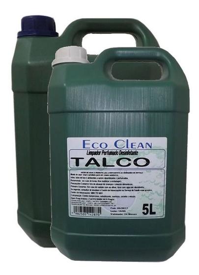 Imagem de Limpador Perfumado Desinfetante Talco Eco Clean 10 Litros