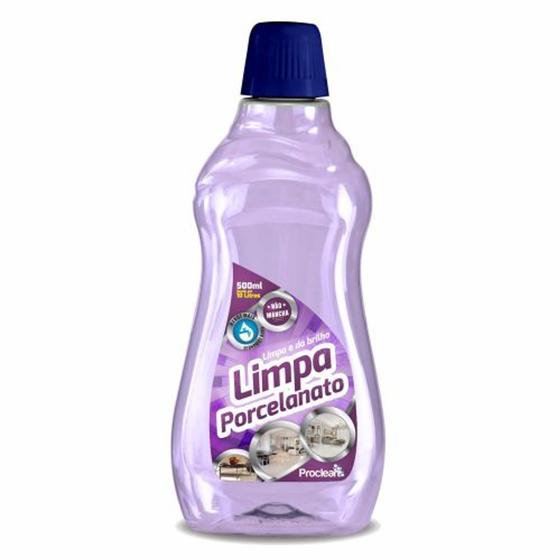 Imagem de LIMPADOR PORCELANATO - 500ml - PROCLEAN - KIT C/ 12 UN.