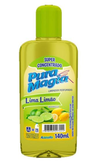 Imagem de Limpador Super Concentrado 140 ml - Lima Limão - Pura Magia - Aromallis Fragrancias E Essencias