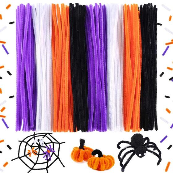 Imagem de Limpadores de cachimbo Caydo 200 peças de Halloween DIY Crafts 6 mm